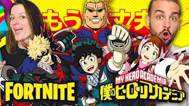 MY HERO ACADEMIA SUR FORTNITE : NOUVEAUX SKINS ET NOUVELLE ARME MYTHIQUE ! MHA FORTNITE