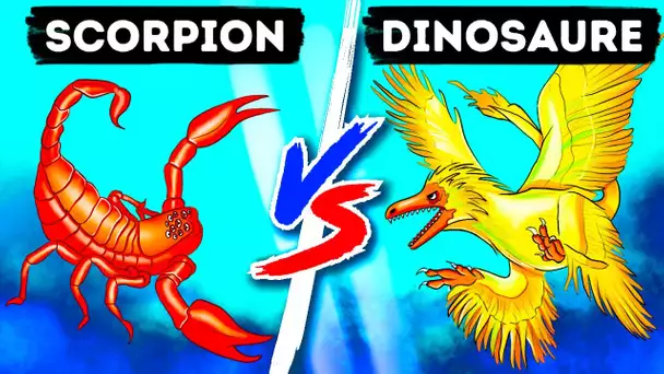 Un dinosaure de la taille d’un colibri contre un scorpion dans un face à face épique !