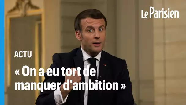 Vaccins : l'Europe « est un peu un diesel », reconnaît Macron