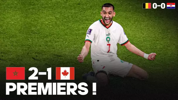 🇲🇦 INCROYABLE !!! Le Maroc bat le Canada (2-1), la Belgique est éliminée de la Coupe du Monde !