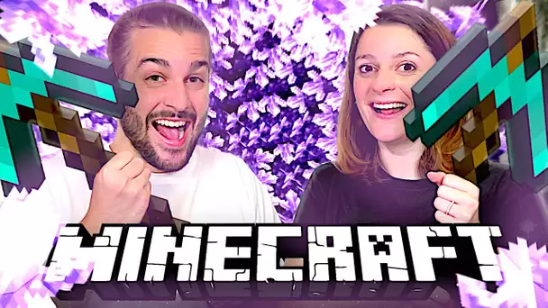 ON PART A LA RECHERCHE DES GEODES DANS LA NOUVELLE MISE A JOUR ! MINECRAFT SURVIE