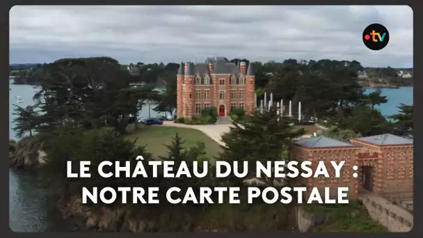 Le Chateau du Nessay : carte postale depuis l'Ille et Vilaine