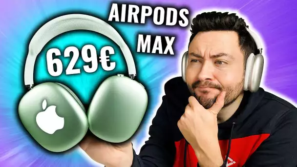 Test AirPods MAX après 1 mois ! (629€ trop cher ?!)