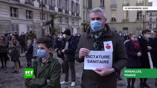 «On veut la messe !» : manifestation à Versailles contre l'interdiction des services religieux
