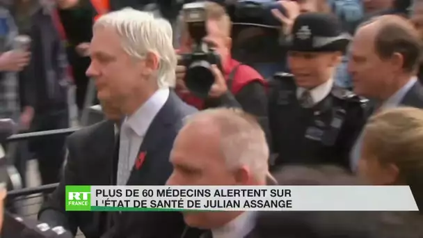 60 médecins alertent sur l'état de santé de Julian Assange