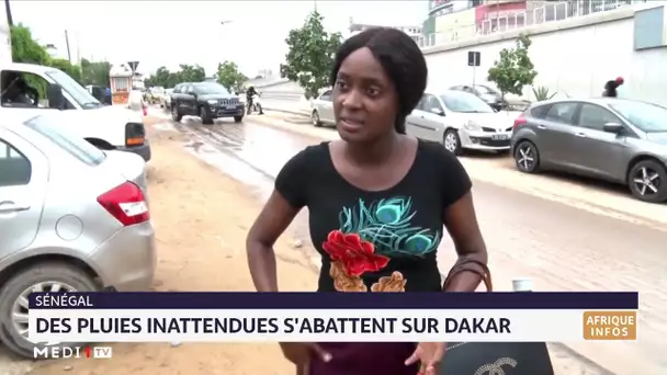 Sénégal : des pluies inattendues s´abattent sur Dakar