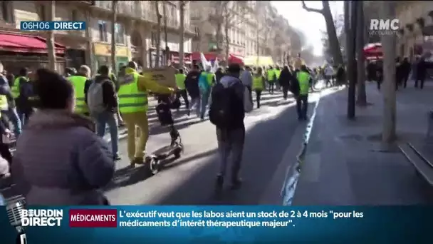 "Gilets jaunes" samedi à Paris: les différents scénarios qui inquiètent les forces de l'ordre