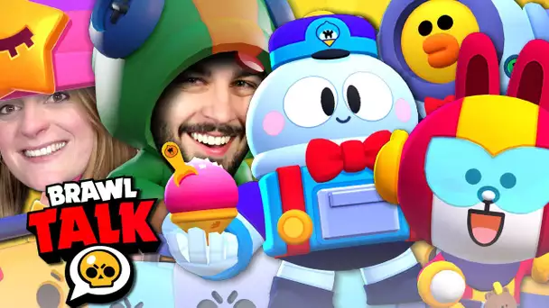 BRAWL STARS SAISON 4 : NOUVEAU BRAWLER (LOU) ET NOUVEAUX SKINS LINE FRIENDS ! BRAWL TALK BRAWL STARS