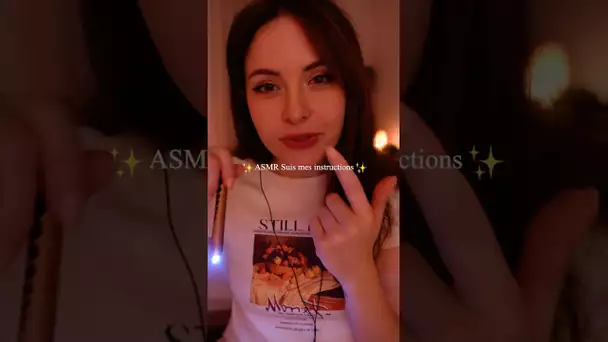 #ASMR Follow my instructions