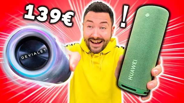 J’ai testé l’Enceinte Huawei conçue avec Devialet la moins chère ! (bluffant)