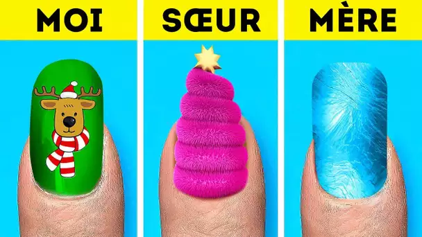 IDÉES DE DESIGNS SIMPLES POUR LES ONGLES POUR LES VACANCES D'HIVER