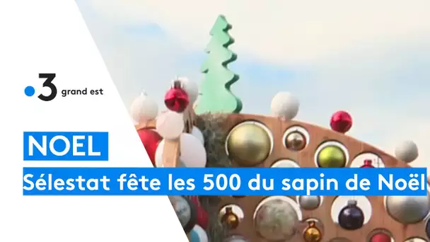 En 2021, Sélestat fête les 500 ans du sapin de Noël