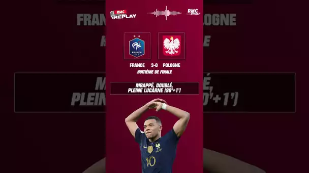 France - Pologne : Le doublé pour Mbappé, ça fait 3-0
