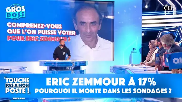 Eric Zemmour à 17% : pourquoi le journaliste monte dans les sondages ?