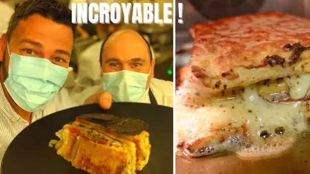 On fait le MEILLEUR CROQUE MONSIEUR à la TRUFFE avec un CHEF ÉTOILÉ - VLOG 1245