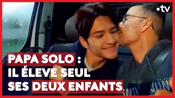 Papa solo : il élève seul ses deux enfants (LE + D'ENVOYÉ SPÉCIAL)