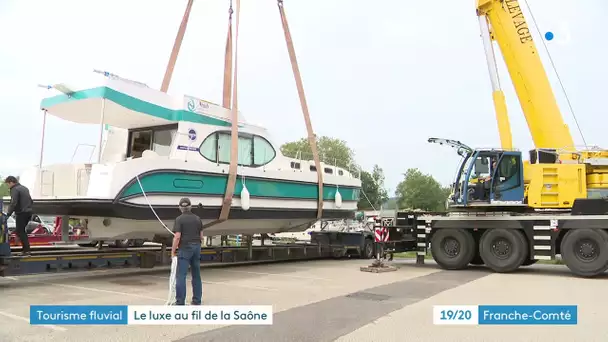 Haute-Saône : un bateau de luxe pour naviguer sur la Saône