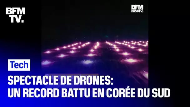 Spectacle de drones: un record du monde battu en Corée du Sud