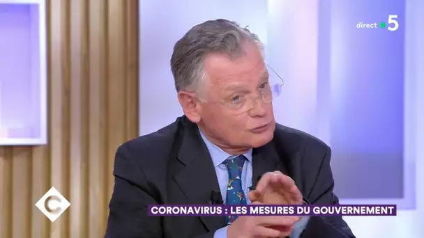 Coronavirus : les mesures du gouvernement - C à Vous - 02/03/2020