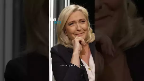 Marine Le Pen « Mon père ne m’a pas laissé le choix #adn #shorts #ina