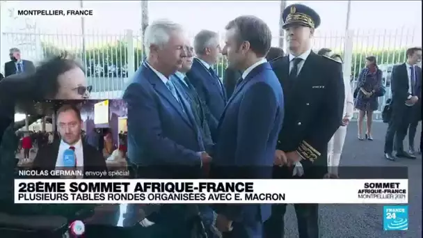 Sommet Afrique-France : plusieurs tables rondes organisées avec Emmanuel Macron • FRANCE 24