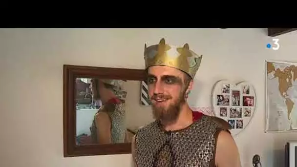 Lord Scrat, breton de 27 ans sacré champion de France de Air Guitar