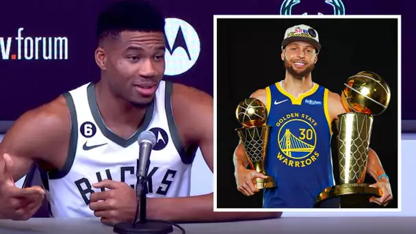 "I Believe The Best Player In The World Is Steph Curry" - Giannis Antetokounmpo