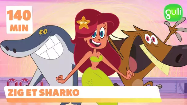 ZIG ET SHARKO I 2 HEURES DE FOLIE ! 😂🦈 (épisodes en entier)