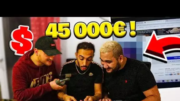J'AI EU UNE CARTE A 45 000€ OPENING POKEMON #ABDELLAFARGEPOKEMON