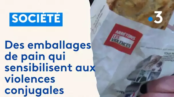 Violences faites aux femmes : un violentomètre sur l'emballage des baguettes