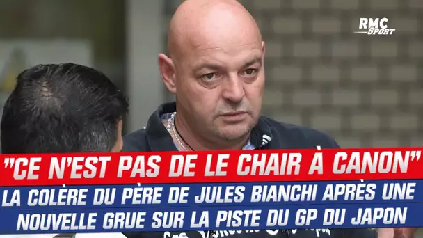 GP du Japon : "Pas de la chair à canon", la colère de M.Bianchi après une nouvelle grue sur la piste