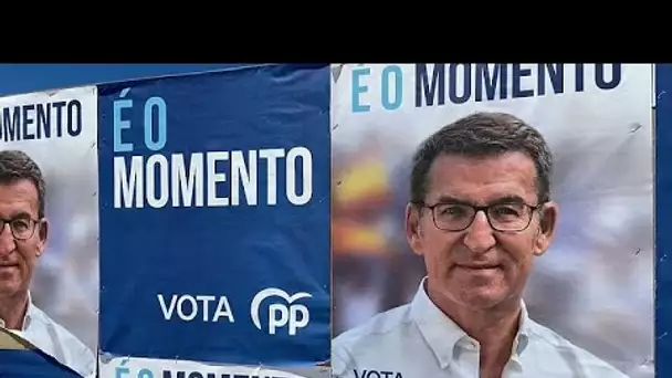 Législatives en Espagne : Alberto Núñez Feijoo est déterminé à obtenir la majorité absolue