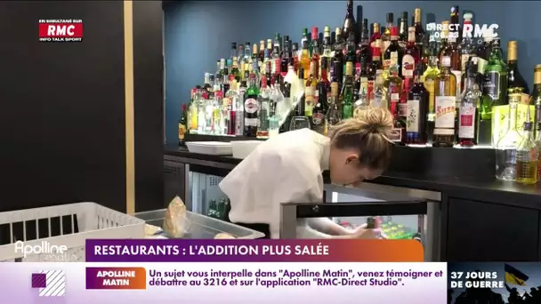 Restauration : l'addition plus salée