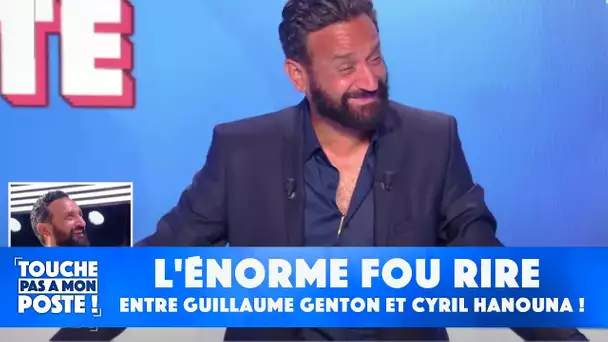 L'indic de la rédac : l'énorme fou rire entre Guillaume Genton et Cyril Hanouna !