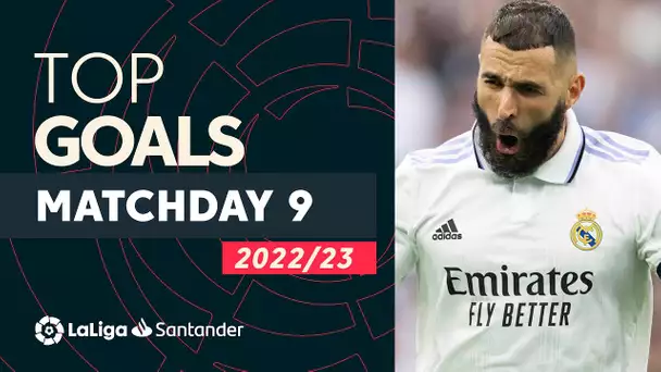 All Goals Matchday 9  LaLiga Santander 2022/2023
