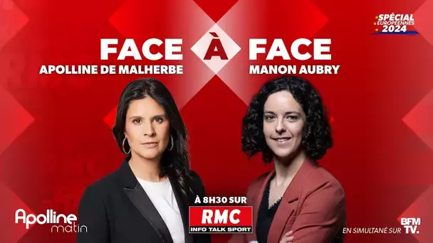 🔴 DIRECT - L'intégrale de l'interview de Manon Aubry, tête de liste LFI aux élections européennes...