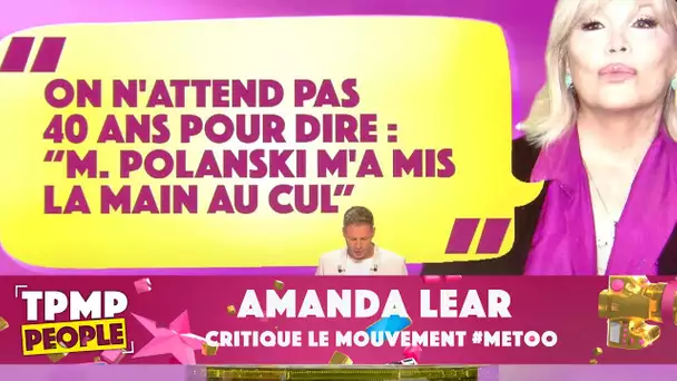Amanda Lear critique le mouvement #MeToo