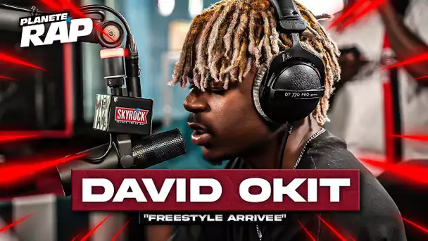 [EXCLU] David Okit - Freestyle arrivée #PlanèteRap