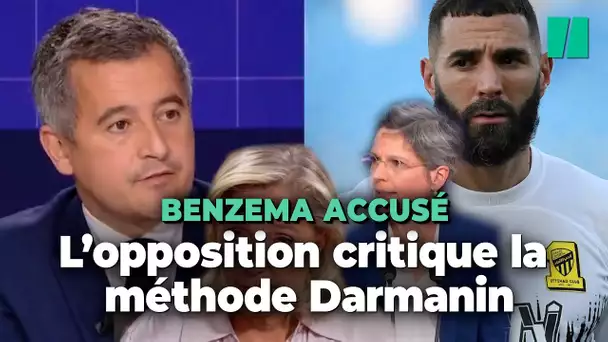 Gérald Darmanin s'en prend à Karim Benzema, l'opposition crie à la "diversion"