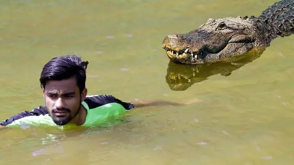 Ce qu'elle a fait à ce Crocodile est CHOQUANT ... Personne N’y Aurait Cru Si C’était Pas Filmé