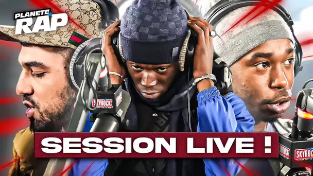 SESSION FREESTYLE avec Fresh La Douille, Zkr, MIG, Malty 2BZ, Kaï du M & KDR ! #PlanèteRap