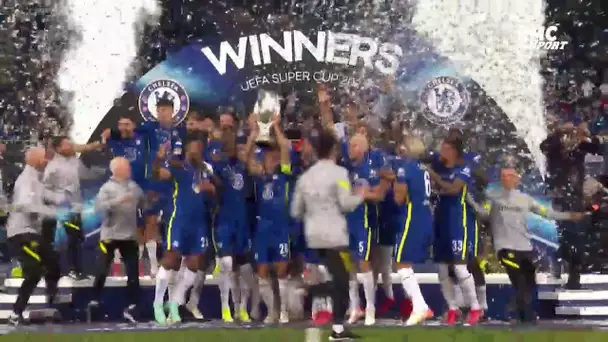 Supercoupe d'Europe : revivez la joie des joueurs de Chelsea lors de la remise du trophée