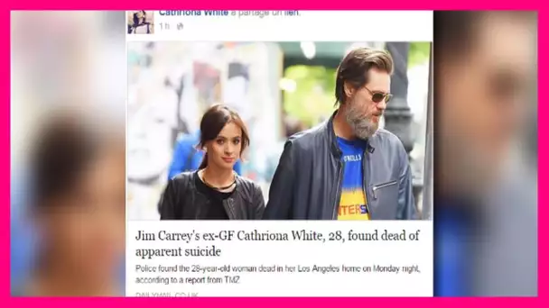 La petite amie de l#039;acteur Jim Carrey s#039;est suicidée