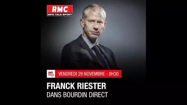 Franck Riester répond aux questions de Jean-Jacques Bourdin à 8H30 sur RMC et BFMTV
