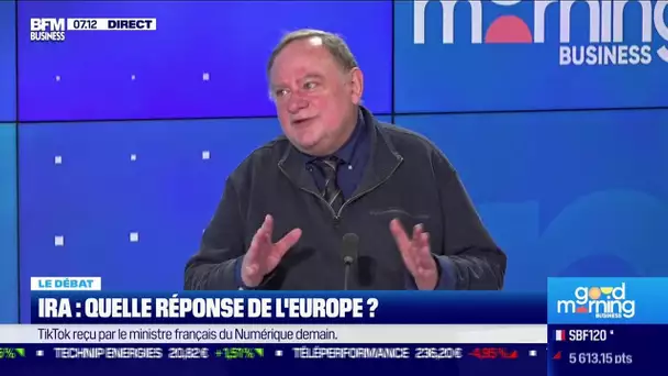 Nicolas Doze face à Jean-Marc Daniel : IRA, quelle réponse de l'Europe ?