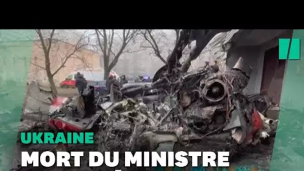 Crash de l'hélicoptère du ministre de l’Intérieur ukrainien