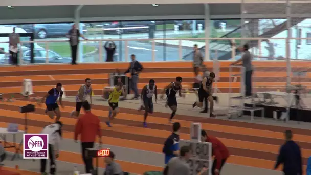 Rennes 2016 : Finale 60 m Espoirs Hommes (Mickael-Meba Zeze en 6&#039;&#039;74)