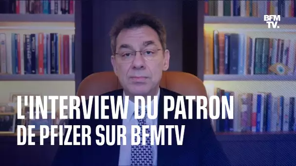 Covid-19: l'interview exclusive du patron de Pfizer sur BFMTV