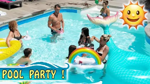 POOL PARTY en famille ! 👙 / Vacances Corse été 2018 / Vidéo piscine