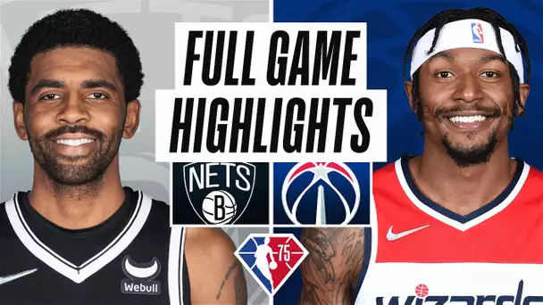 NETS at WIZARDS | FULL GAME HIGHLIGHTS | January 19, 2022